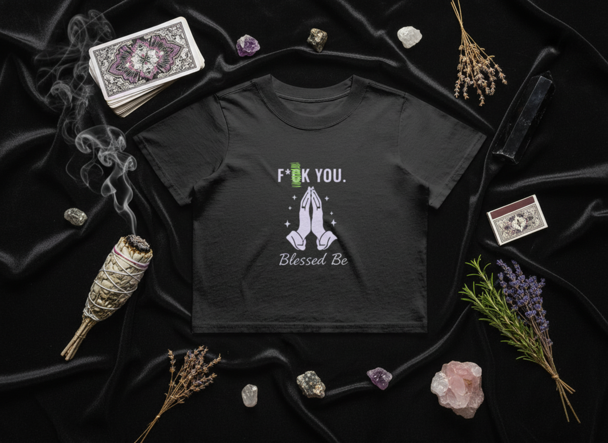 Blessed Be - Cropped tee