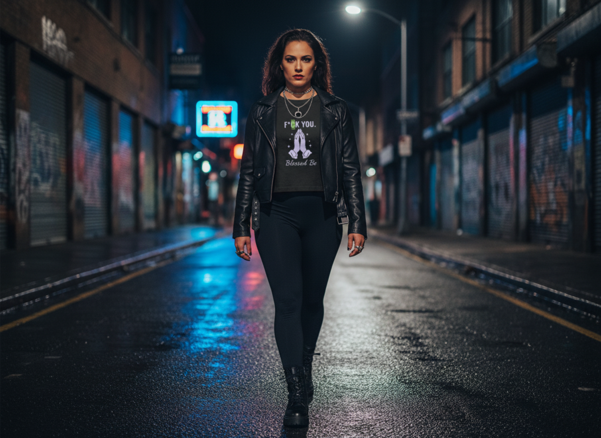 Blessed Be - Cropped tee
