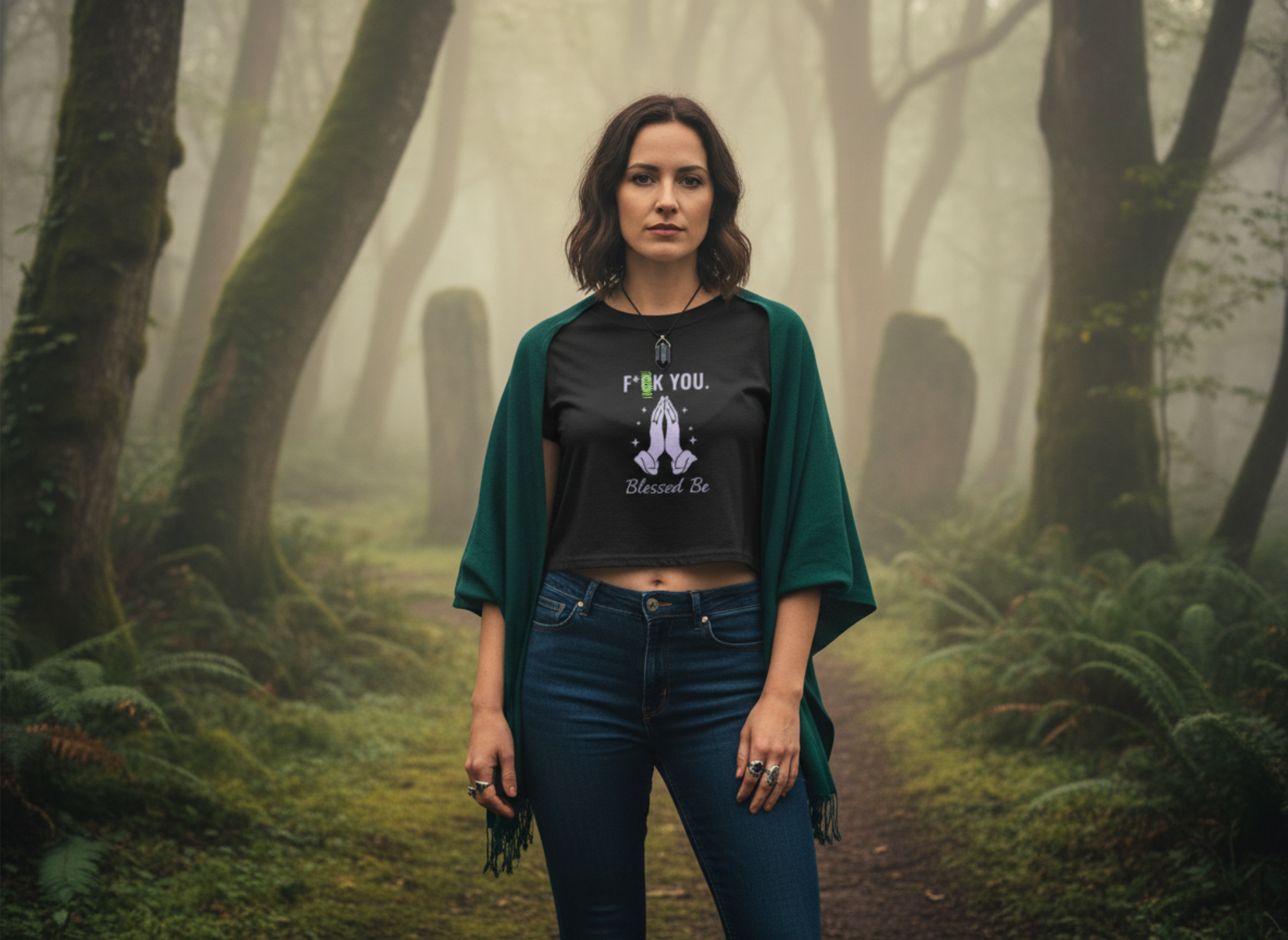 Blessed Be - Cropped tee