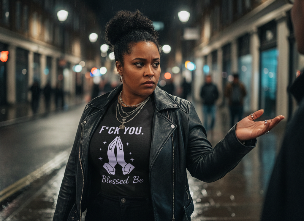 F*ck you. Blessed Be - Tee