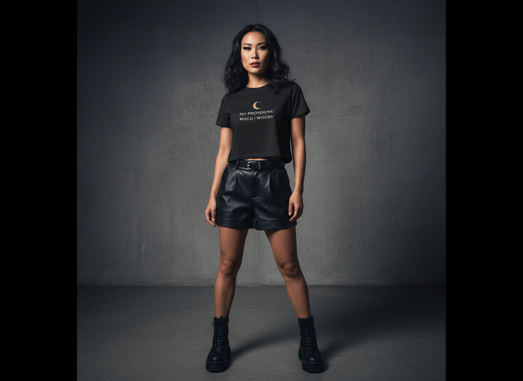 Witchy - Cropped-Tee