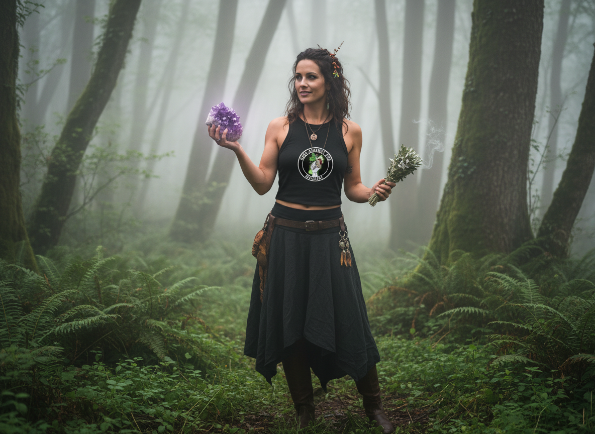 gift for a witch t shirt