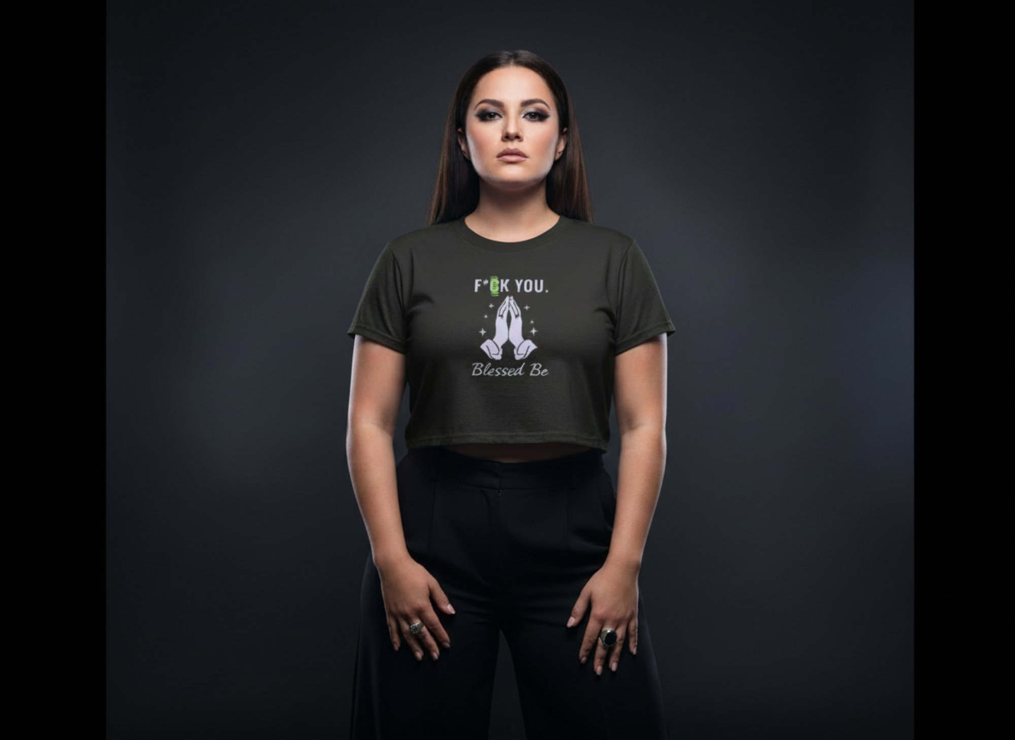 Blessed Be - Cropped tee